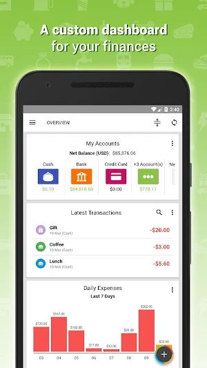 Expense IQ Money Manager Screenshot 1