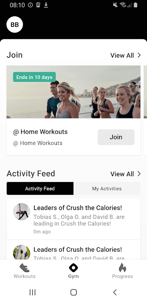Prime Time fitness Screenshot 1