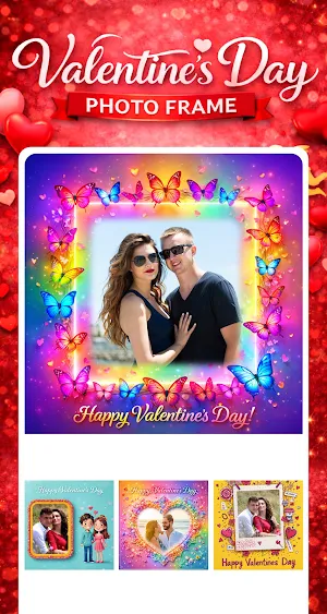 Valentine Day Photo Frame Screenshot 2