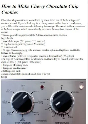 Cookie Recipes Guide Screenshot 1