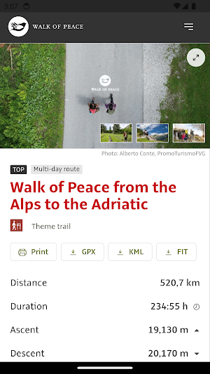 The Walk Of Peace Screenshot 1