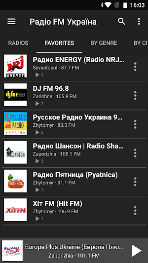Radio FM Ukraine Screenshot 3