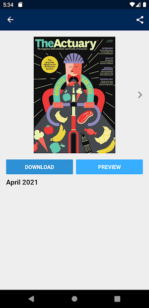 The Actuary magazine Screenshot 3