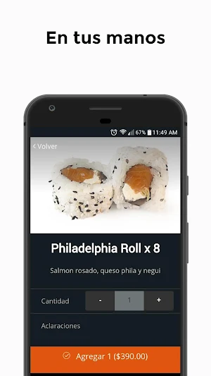 Samurai Sushi Cocina Japonesa Screenshot 3
