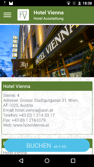 Hotel Vienna Screenshot 1