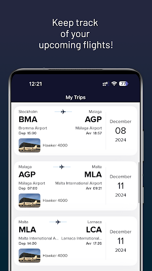 The Private Jet app Screenshot 2