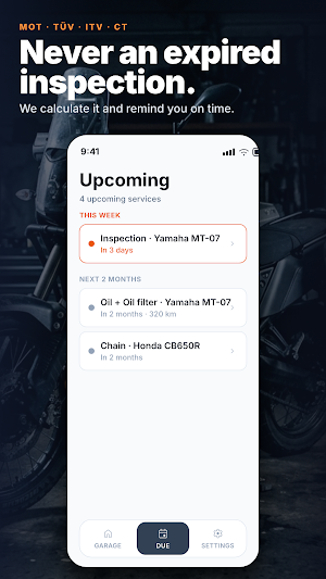 Revvo: Motorcycle Maintenance Screenshot 2
