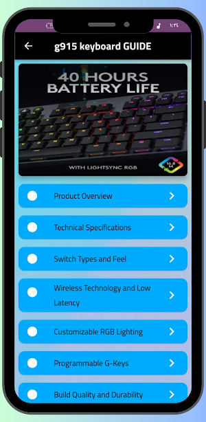 G915 Keyboard Guide Screenshot 1