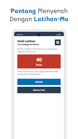 Simulasi Tes CPNS (CAT) Pro Screenshot 3