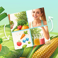 Healthy food - Puzzle Game