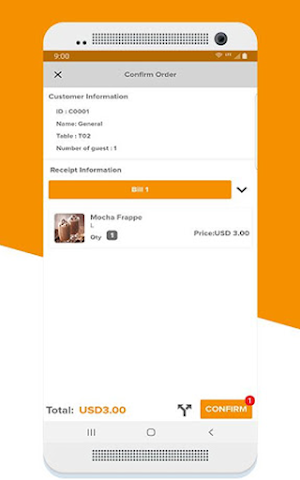 BK-POS Restaurant Screenshot 1