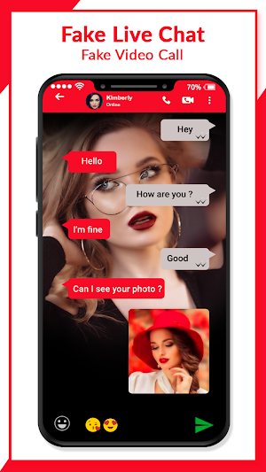 Fake Live Chat - Live Video Call Screenshot 3