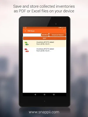 Equipment Inventory App Screenshot 3