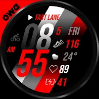 Fast Lane Watch Face 044