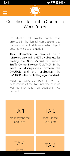 ODOT Work Zone Pocket Guide Screenshot 0