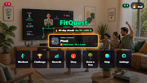 FitQuest Google TV Screenshot 1