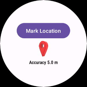 Location Mark for Wear OS Screenshot 1