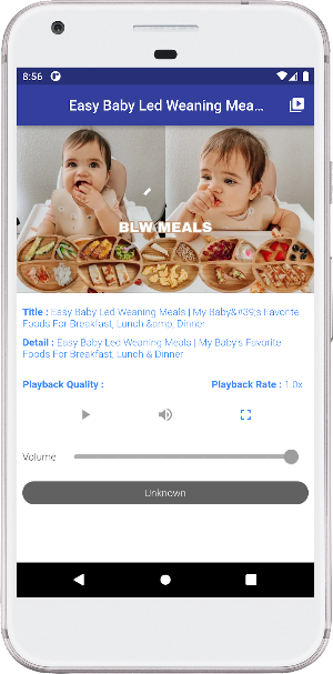 BLW baby meals recipes Screenshot 0