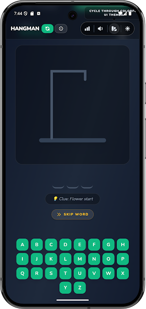 Progressive Hangman - Offline Screenshot 1