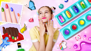 Nail Salon: Manicure and Nail art games for girls Screenshot 0