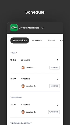 CrossFit Marshfield Screenshot 2