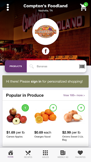 Compton's Foodland Screenshot 0