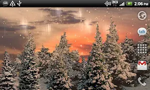 Snowfall Live Wallpaper Screenshot 3