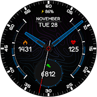 Analog UDAN DHS 02 Watch face