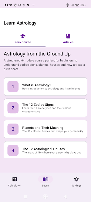 Astrología Screenshot 1