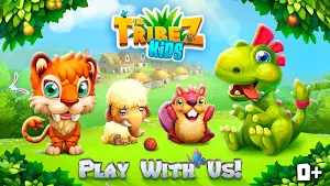 The Tribez Kids - Take Care of Stone Age Pets! Screenshot 0