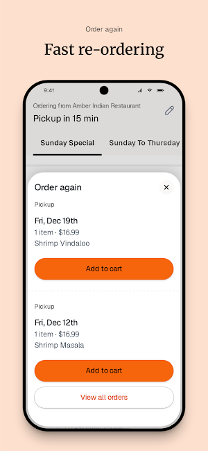 Amber Indian Restaurant Screenshot 3