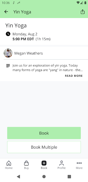 Bella Prana Yoga & Meditation Screenshot 2