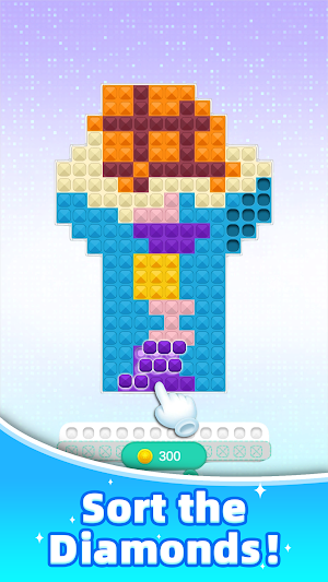 Jewel Color Sort Pixel Screenshot 0