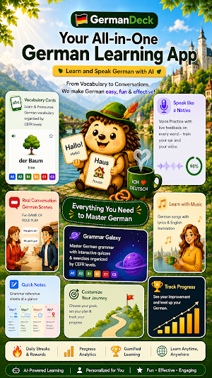 GermanDeck - Learn German Screenshot 0