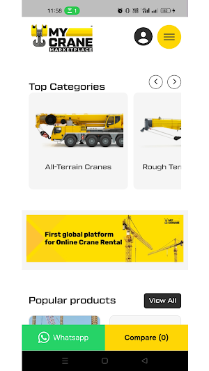 MYCRANE Marketplace Screenshot 3
