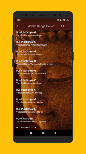 Bodu Bathi Gee( Buddhist Songs MP3) Screenshot 3