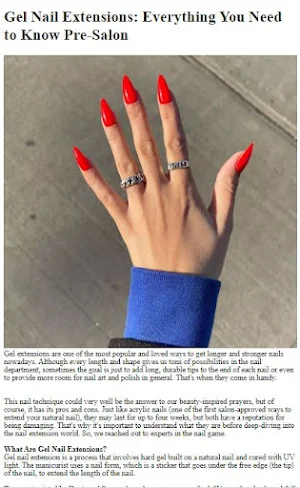 How To Apply Nail Extensions Screenshot 3