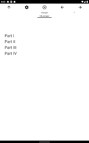 Book, Hunger Screenshot 2