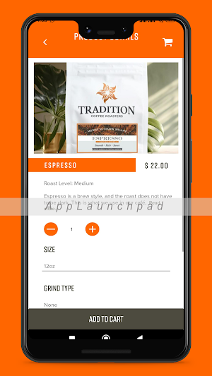 Tradition Coffee Roasters Screenshot 3