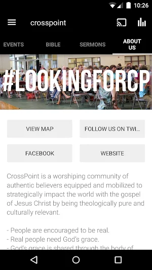 CrossPoint - Starkville Screenshot 2