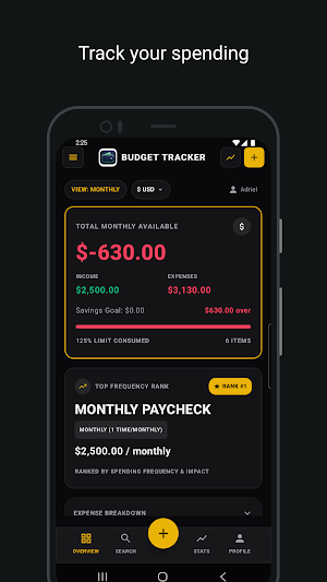 Budget Tracker Screenshot 3