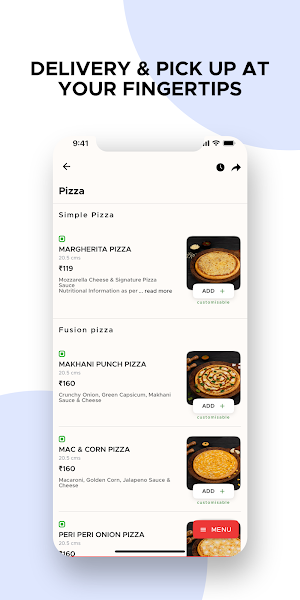 La Milano Pizzeria Screenshot 2