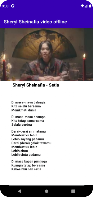 Sheryl Sheinafia video offline Screenshot 2