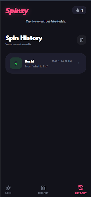Random Picker - Spinzy Screenshot 3