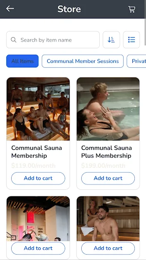 Symmetry Sauna Studio Screenshot 2