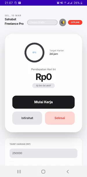 Sahabat Freelancer Pro Screenshot 0