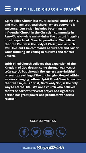 Spirit Filled Church -- Sparks Screenshot 1