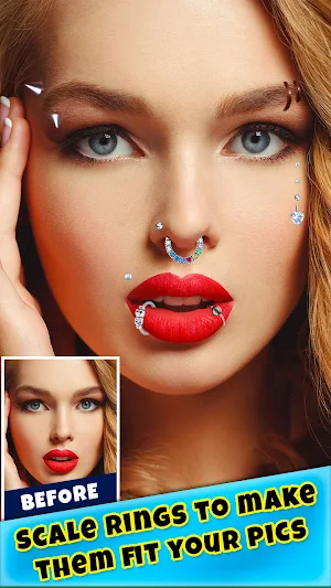 Try On Piercing Photo Montage Screenshot 3