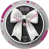 White Bow - Watch Face