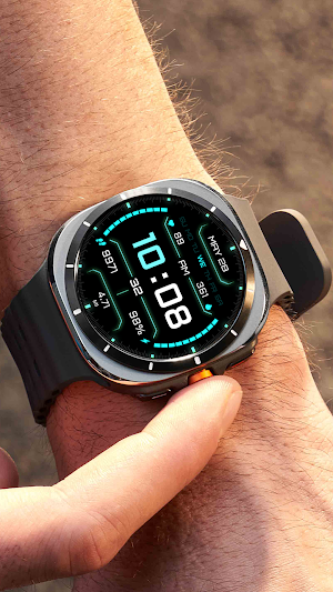 Quantum: Digital Watch Face Screenshot 2